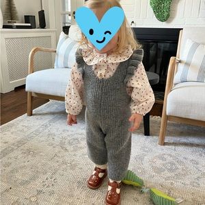 Zara wool jumpsuit 9-12 m